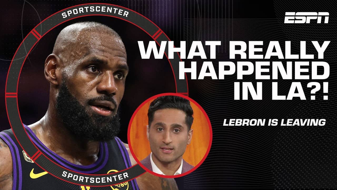 Shams Charania details WHAT LED to LeBron & the Lakers' divorce 👀 | SportsCenter