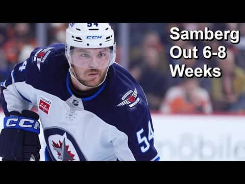 Samberg Out 6-8 Weeks, Why the Blues Cut Jiricek and Carbonneau, Waiver News