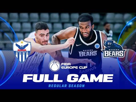LIVE - Anorthosis Famagusta v Bakken Bears | FIBA Europe Cup 2025-26 | Regular Season