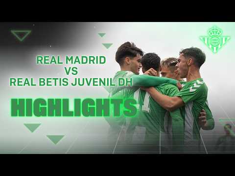 Resumen del partido Real Madrid - Real Betis Juvenil DH (1-2) | CANTERA