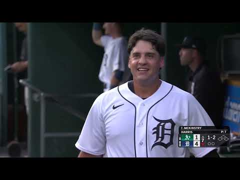 DEBUT DINGER IN DETROIT! 🔥 Eduardo Valencia hits a home run in his FIRST CAREER AT BAT! 😤