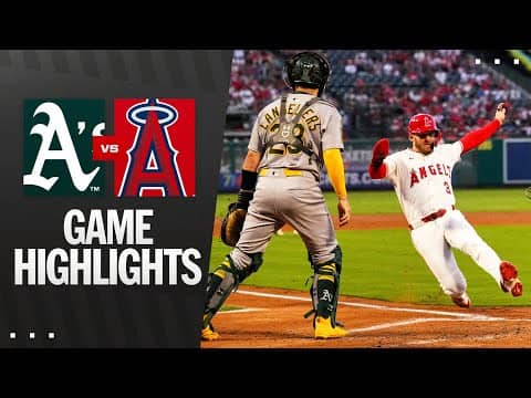 A's vs. Angels Game Highlights (9/6/25) | MLB Highlights