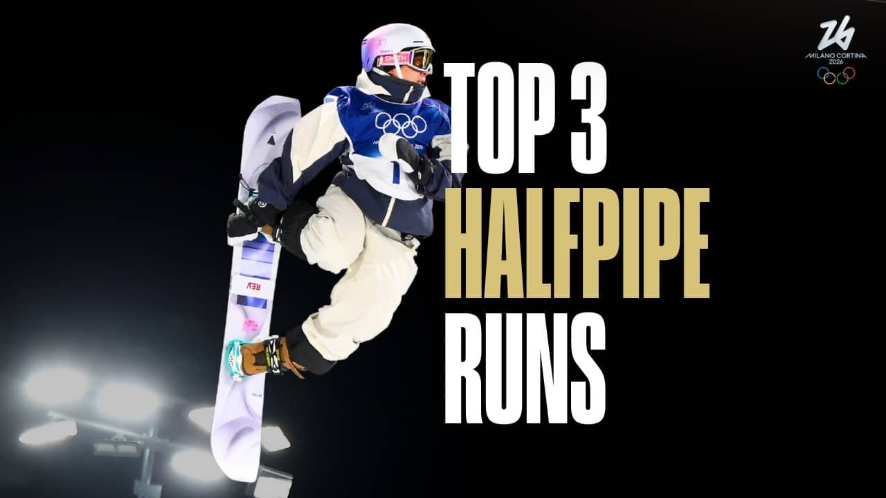 Double Podium 🇯🇵 🥇🥉 | Top 3 Men's Snowboard Halfpipe Runs | #MilanoCortina2026 Top Moments