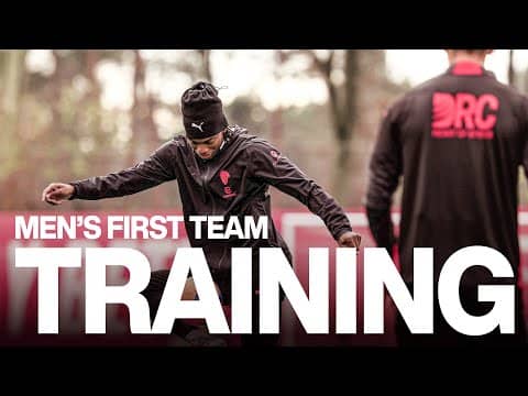 Tecnica e conclusioni: l'allenamento dei rossoneri verso il Derby | Allenamento