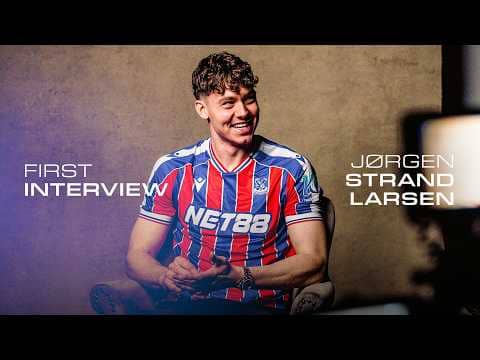 "IT'S A PERFECT MATCH" 🤩 | Jørgen Strand Larsen's First Interview 🇳🇴🦅