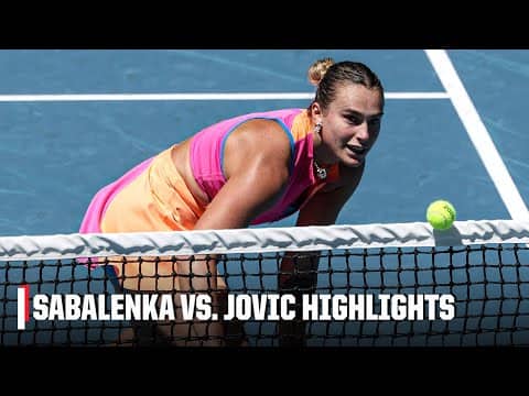 Quarterfinals: Aryna Sabalenka vs. Iva Jovic Highlights | 2026 Australian Open