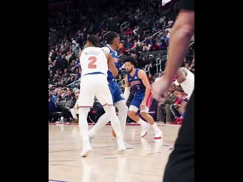 Cade Assist → Ausar Dunk #nba #pistons