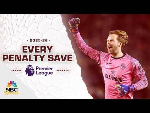 Every penalty saved during the 2025-26 Premier League season | NBC Sports