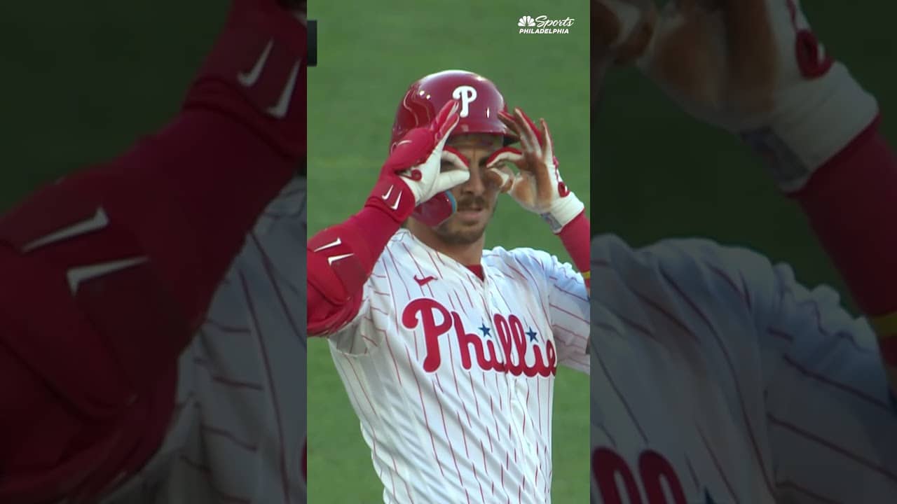 STOTTER TRIPLE🤘 Phillies lead the Marlins 3-0