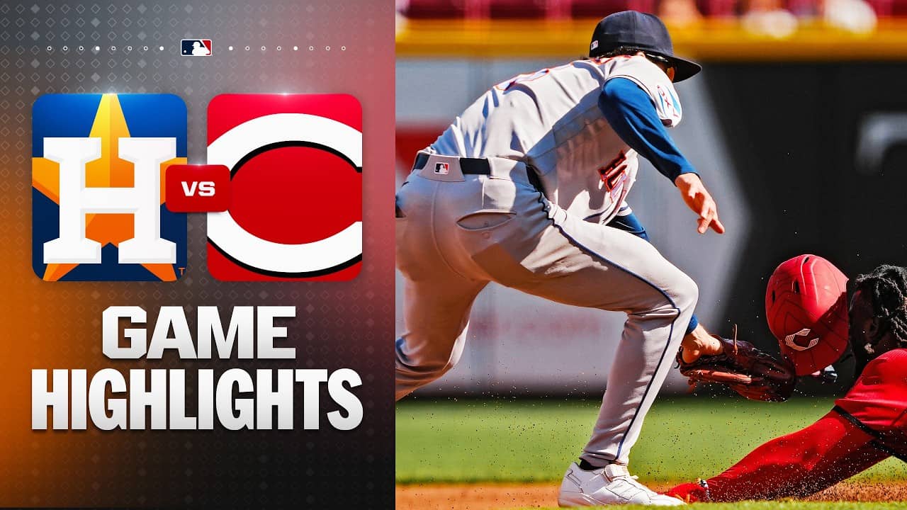 Astros vs. Reds Game Highlights (5/9/26) | MLB Highlights