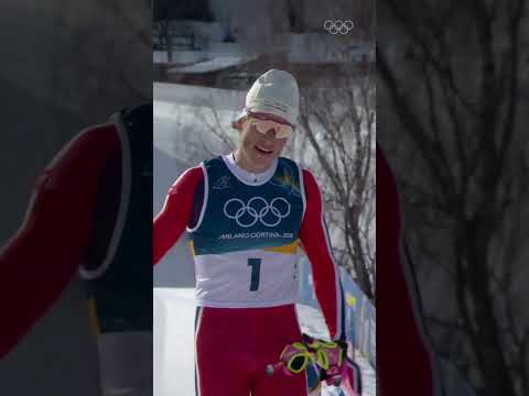 Johannes Hoesflot Klaebo is the definition of AURA! 🥇