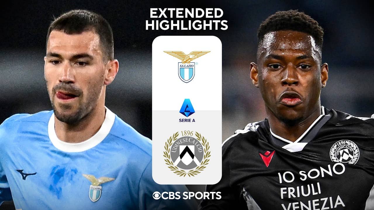 Lazio vs. Udinese: Extended Highlights | Serie A | CBS Sports Golazo