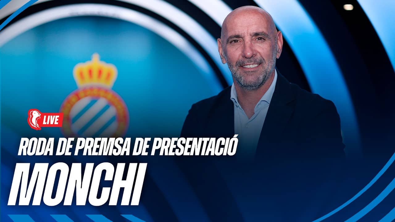 🎥 En directe, roda de premsa de presentació de Monchi