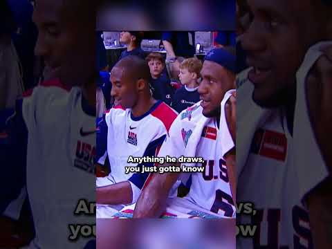 LeBron & Kobe giving their flowers to Mike D’Antoni 👏 #AmeriCup