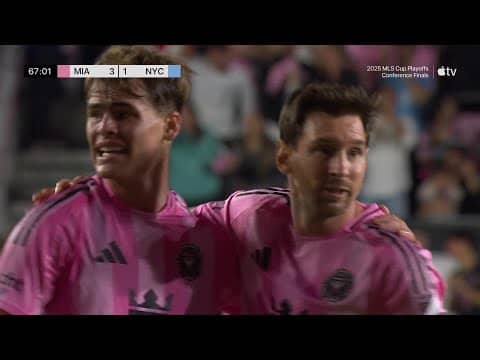 Messi 405th ASSIST For MOST IN FOOTBALL HISTORY!! Mateo Silvetti GOAL! | 2025 Audi MLS Cup Playoffs