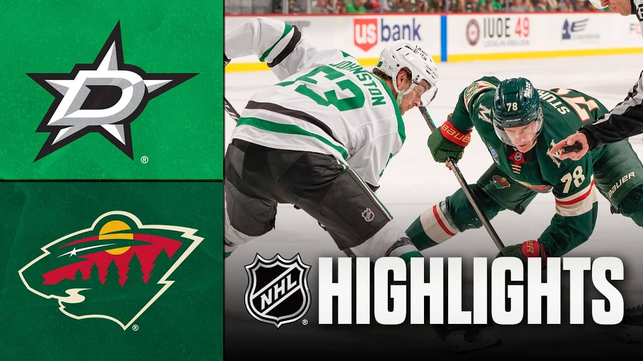 Stars vs. Wild | NHL Highlights | March 21, 2026