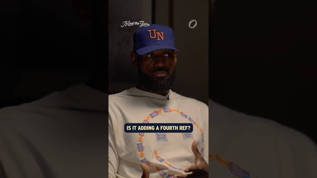 LeBron and Steve explain how adding an additional ref could help during games.