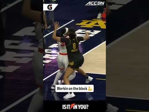 Raven Thompson getting in work on the boards 😤 #clemson #accbasketball #womensbasketball