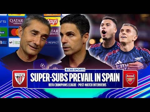 "REALLY TOUGH" Arteta on defeating Athletic Club in Spain | "STRONGER than us" Valverde on Arsenal