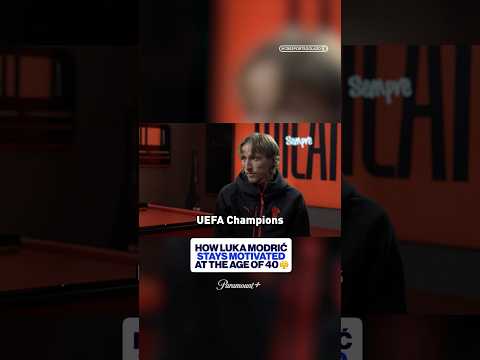 Nigel Reo-Coker chats with Luka Modrić about how, at 40, the maestro still finds motivation 🔥