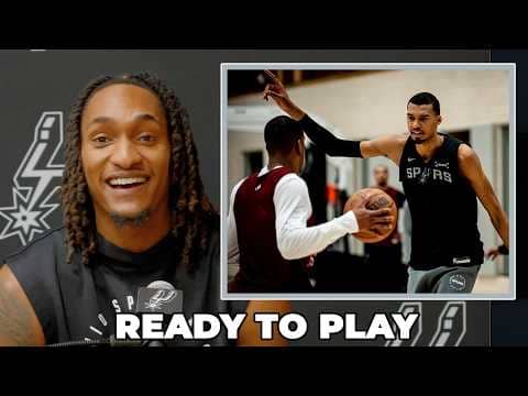 Devin Vassell on Being Ready to Compete in his First NBA Playoff Game