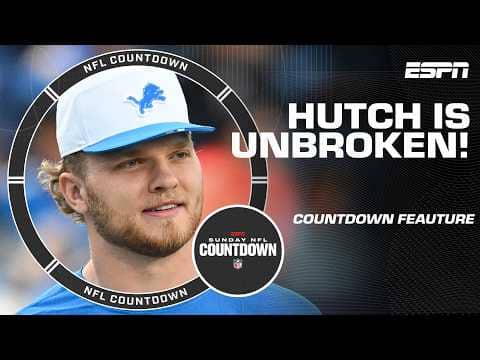 How Aidan Hutchinson's injury brought him closer to the Detroit community 💪 | NFL Countdown