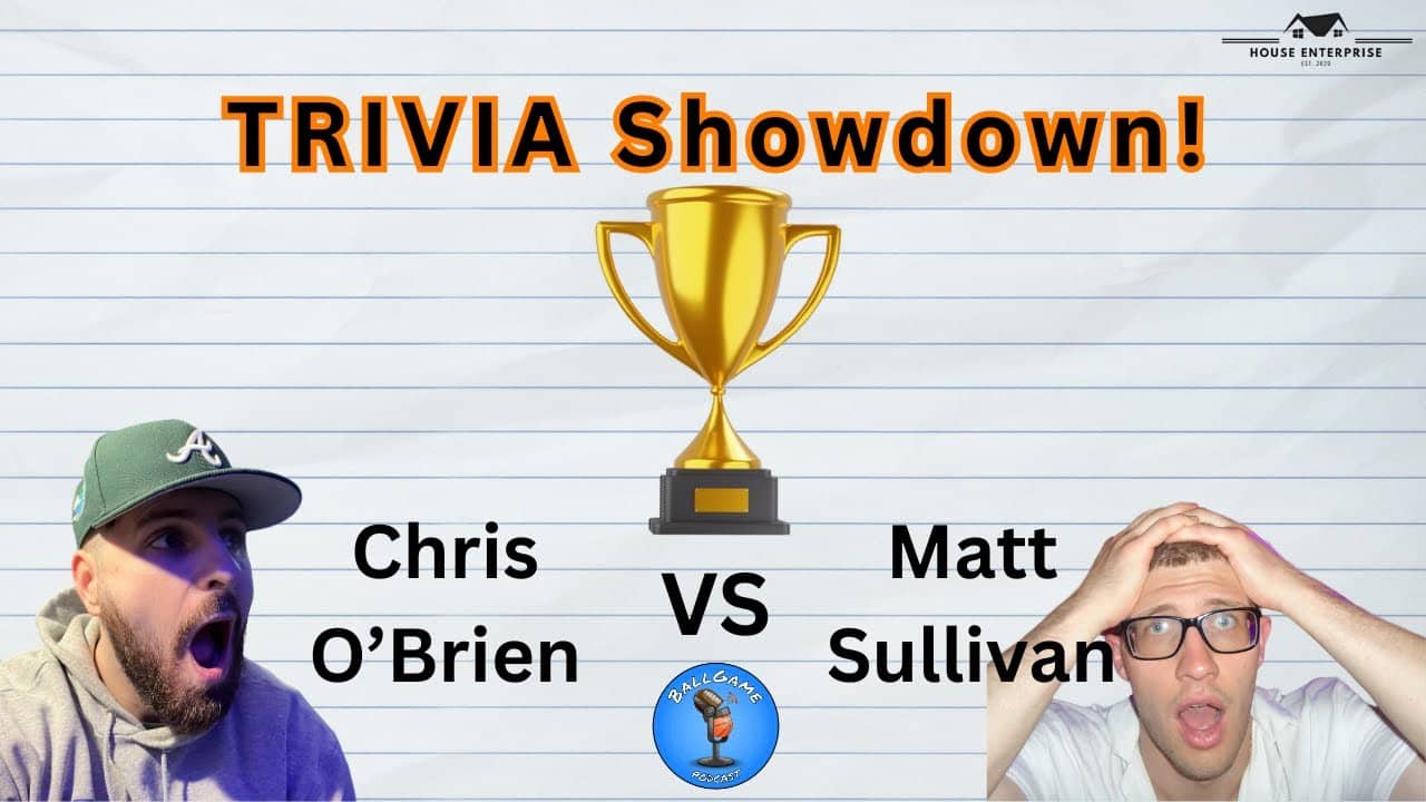 TRIVIA Showdown! Episode 14, NBA: Chris O'Brien vs Matt Sullivan of The Ball Game Podcast