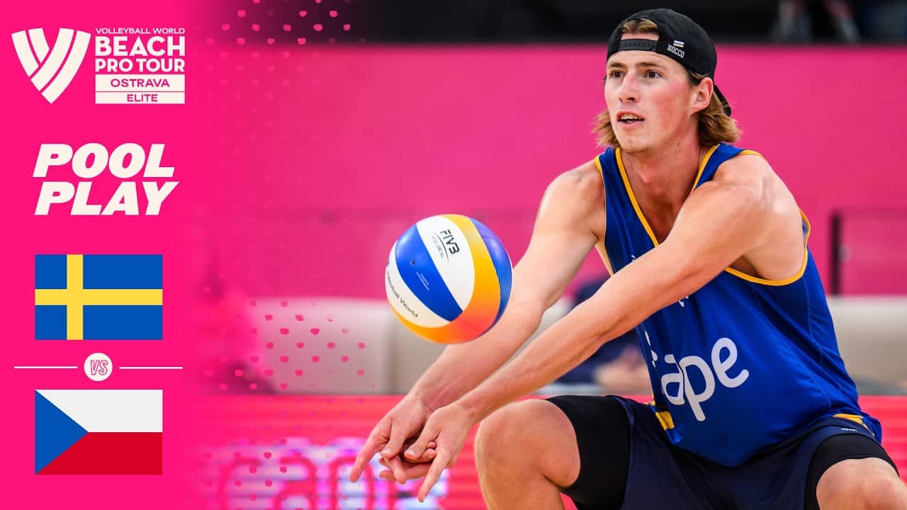 Hölting Nilsson/Andersson, E vs. Dzavoronok/Sepka - Pool Play Highlights Ostrava 2026 #BeachProTour