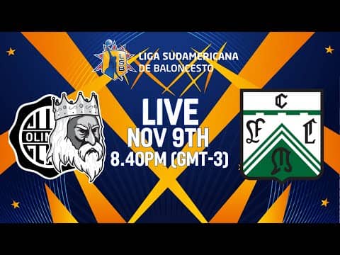 LIVE - Olimpia Kings v Ferro | Liga Sudamericana de Baloncesto FIBA 2025