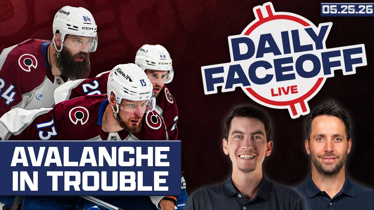 Avalanche on the Brink of Elimination + Blues Big Decisions | Daily Faceoff Live