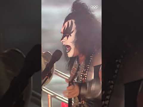KISS lit up Salt Lake City 2002 with a performance that still echoes. 🎸 #Olympics #KISS