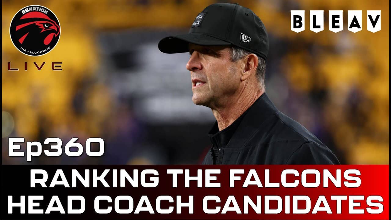 Ranking the Falcons head coach candidates: Falcoholic Live, Ep360