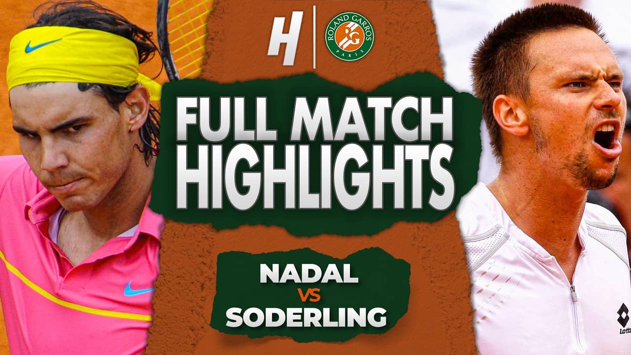 Rafael Nadal FIRST EVER LOSS at Roland-Garros 😱 FULL MATCH HIGHLIGHTS vs Soderling 2009