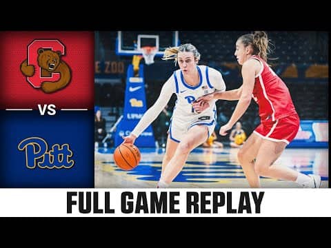 Pitt vs. Cornell Full Game Replay | 2025-26 ACC Women's Basketball
