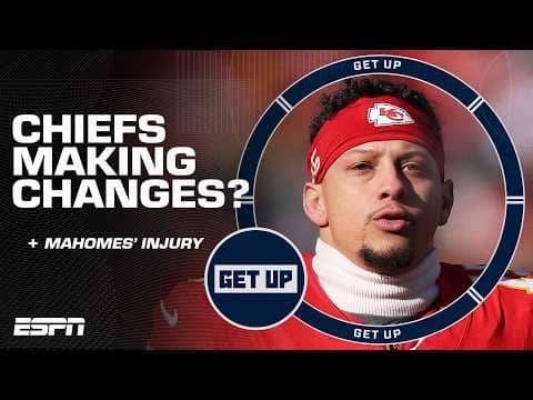 Domonique Foxworth says the Chiefs need to look 'DRAMATICALLY DIFFERENT' next season 😱 | Get Up