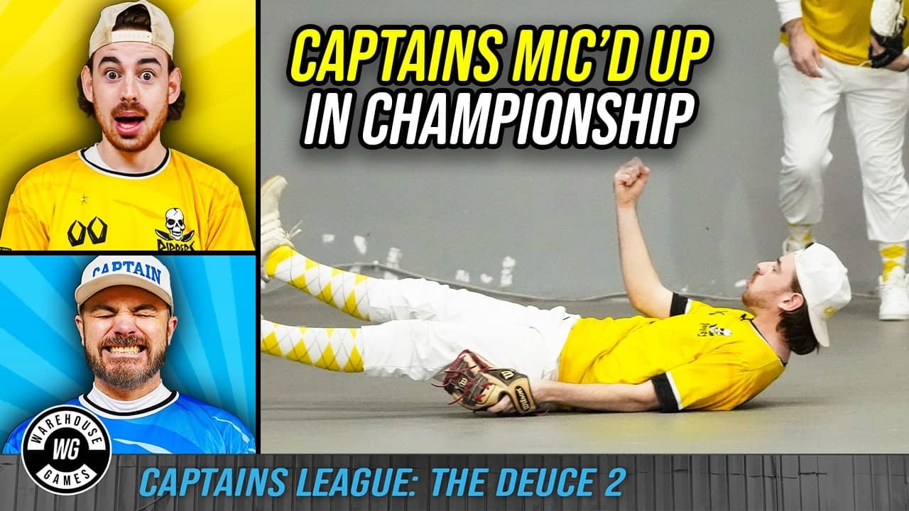 Captains Mic'd Up in Golfball Championship! | Captains League: The Deuce 2 | Jomboy, Jack Doyle