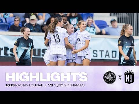Highlights: Racing Louisville 2, Gotham FC 2
