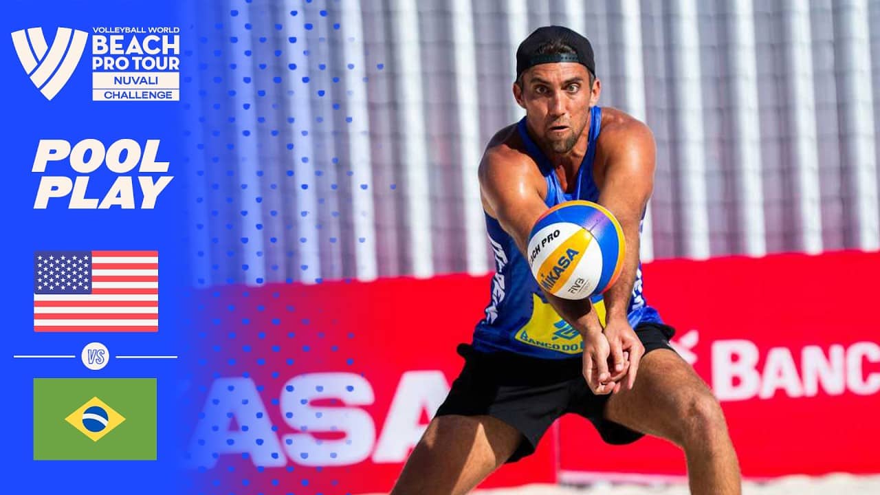 Crabb Tr./Budinger vs. Henrique/Manaus - Pool Play Highlights | Nuvali 2026 #BeachProTour