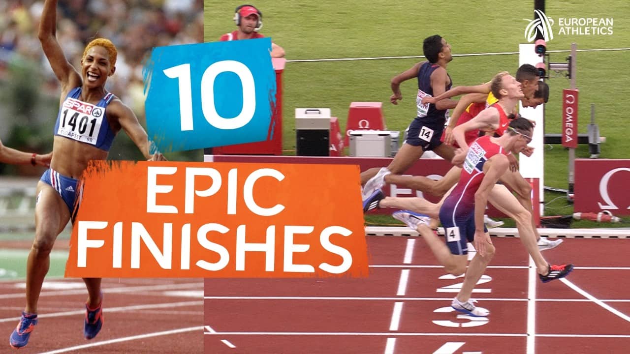 10 EPIC FINISHES 🔥 Countdown of the Most DRAMATIC Race Finishes at European Championships
