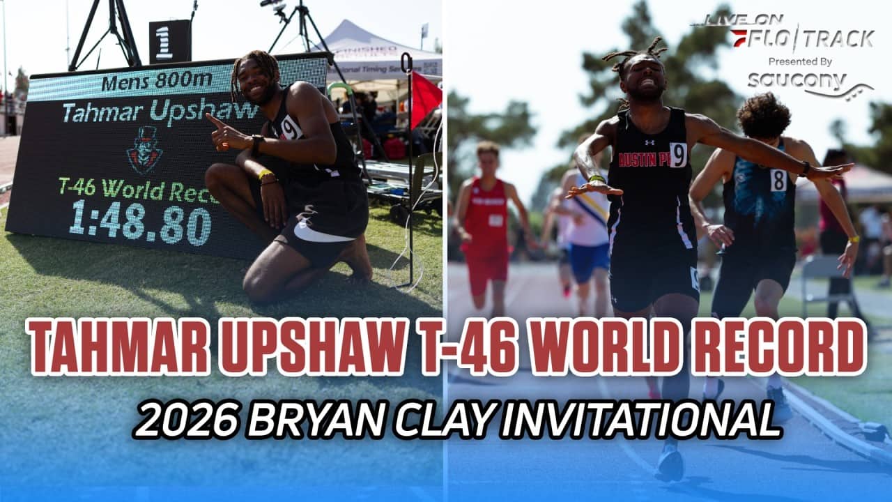 TAHMAR UPSHAW BREAKS T46 WORLD RECORD🔥