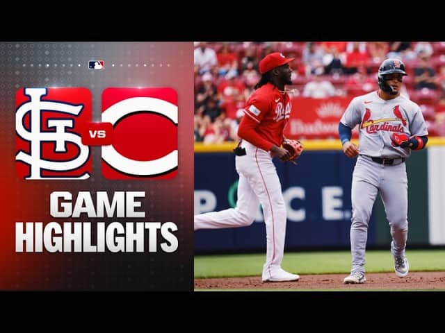 Cardinals vs. Reds Game 1 Highlights (5/23/26) | MLB Highlights