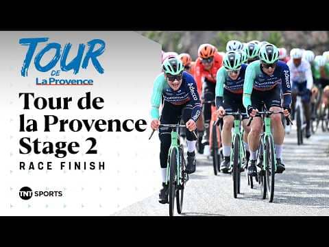 THRILLING FINISH! 🔥 | Tour de la Provence Stage 2 Final KM's | TNT Sports Cycling