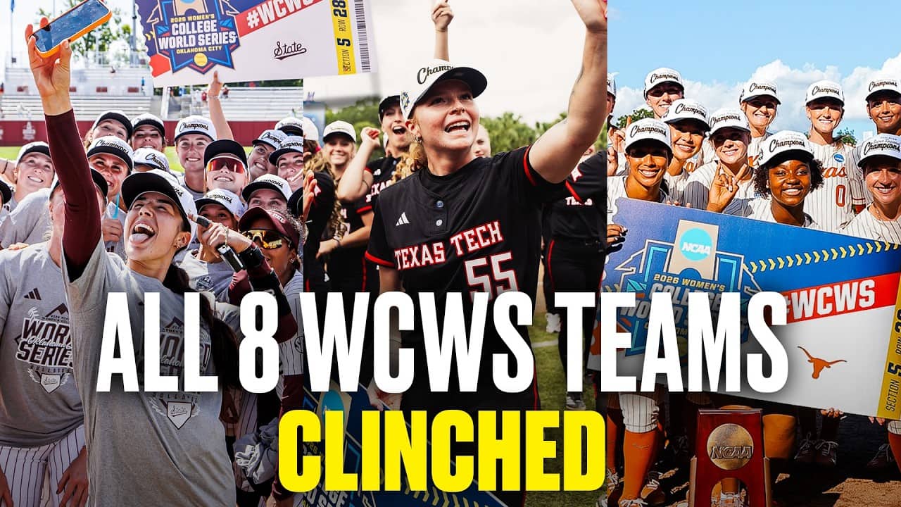 Every 2026 WCWS team's winning moment from softball super regionals