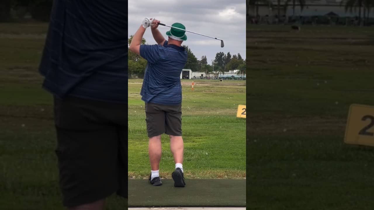 Grip it like Scottie.  Finish like Tommy.  #golftechnique #golf #golfswing #golfgrip #drivingrange