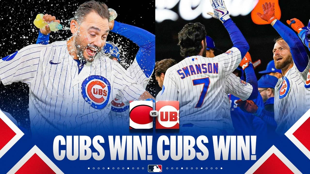 CUBS WIN! CUBS WIN! Back-to-back Wrigley walk-offs for Chicago! | MLB Highlights