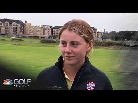 Ellie Monk reflects on St Andrews Links Collegiate victory in women's individual | Golf Channel