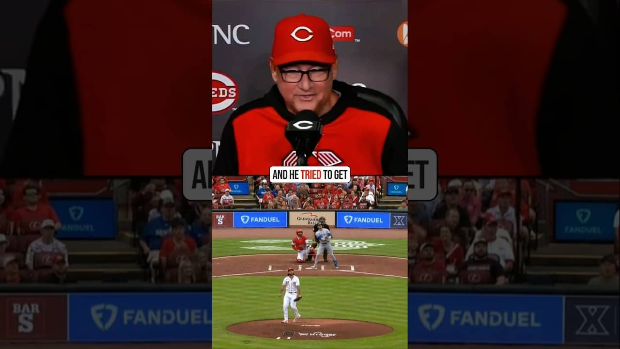 Terry Francona on Lyon Richardson #Reds