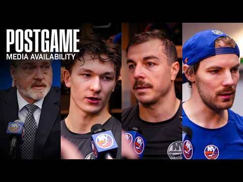 New York Islanders Postgame Availability | NYI vs UTA