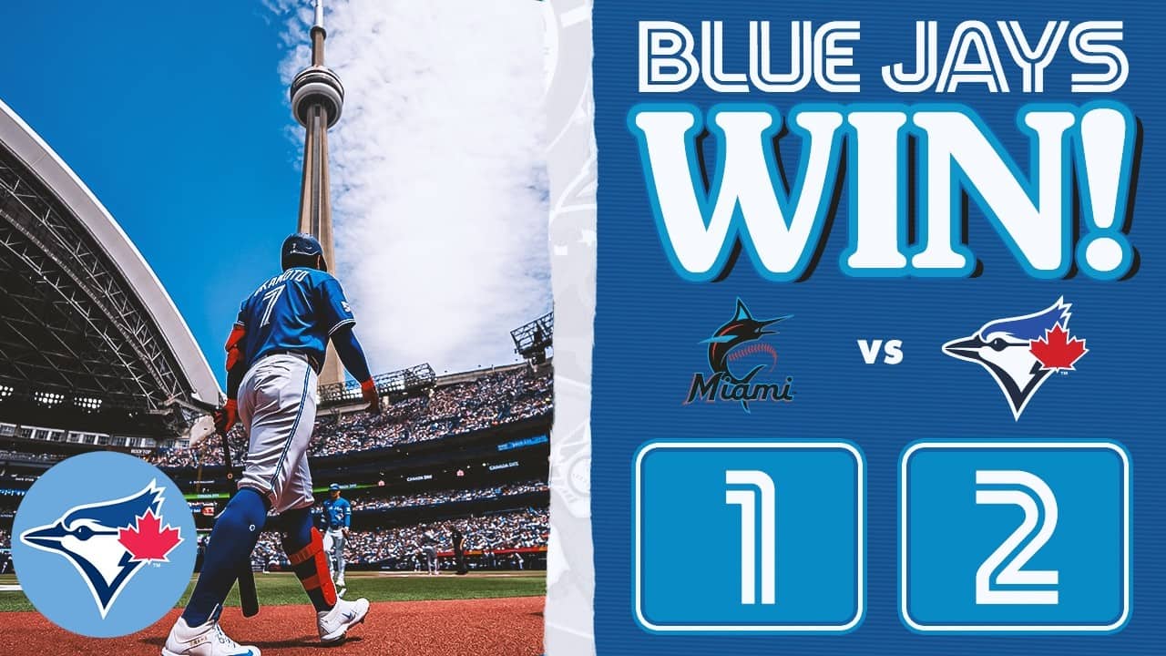 Kazuma Okamoto hits go-ahead homer, Blue Jays take series vs. Marlins!
