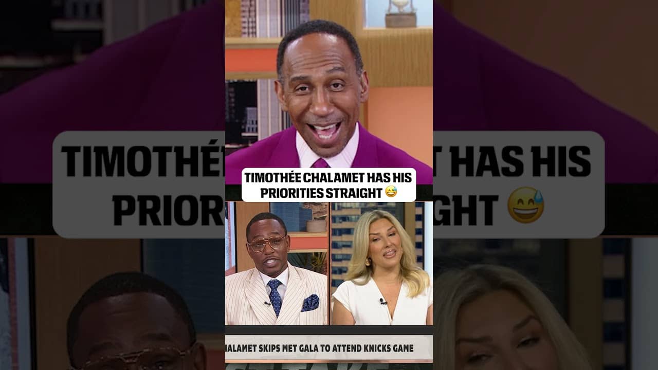 Stephen A. is a big fan 😂